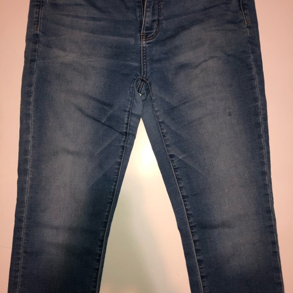 AMERICAN EAGLE BLUE SUPER STRETCH JEANS - Picture 3 of 6